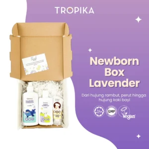 Tropika Newborn Box — Lavender