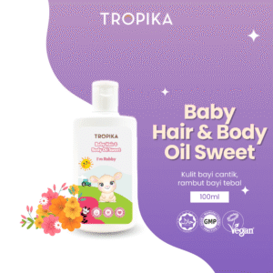 Baby Hair & Body Oil, Sweet 100ml