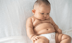 tanda bayi kembung perut